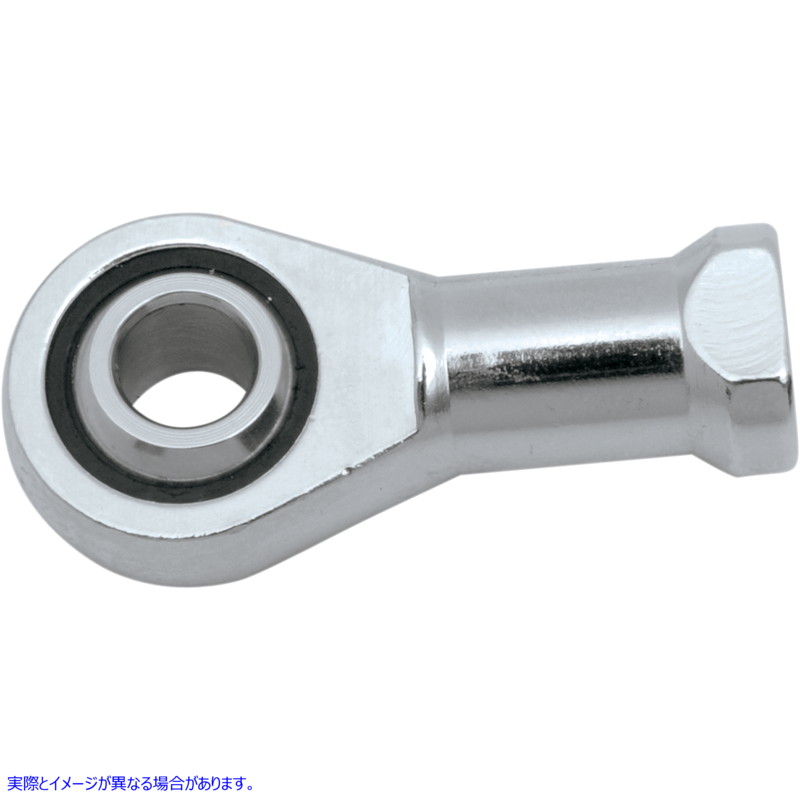 取寄せ Chrome Rod Endを自己調整します ドラッグスペシャリティーズ Rod End - 5/16-24 - with Hole DS-325510 DS325510