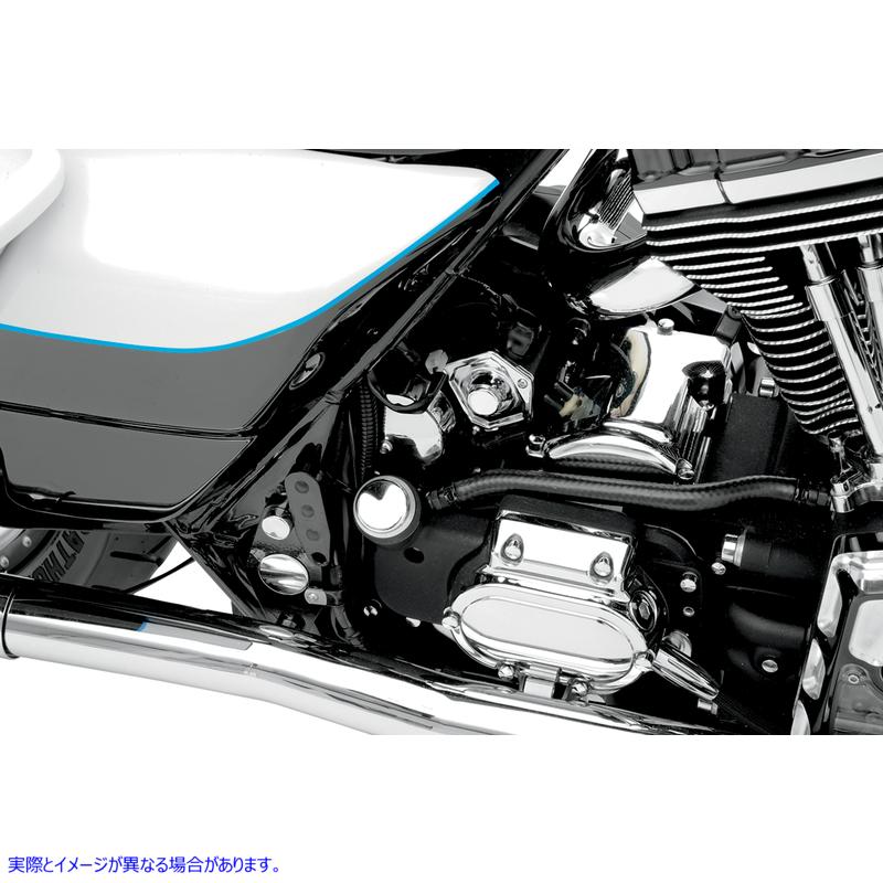 取寄せ ビッグツインのソレノイドボディカバー ドラッグスペシャリティーズ Solenoid End Cover - Harley Davidson DS-373598 DS373598