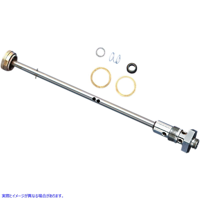 取寄せ ガスバルブ遮断ロッドキット - クローム ドラッグスペシャリティーズ Gas Valve Shut-Off Rod Kit - Chrome DS-390205 DS390205