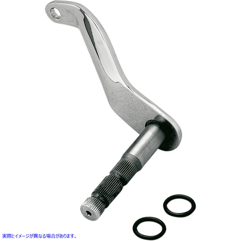 取寄せ シフターシャフトのスプライド ドラッグスペシャリティーズ Shift Shaft - Chrome - FLST DS-530610 DS530610