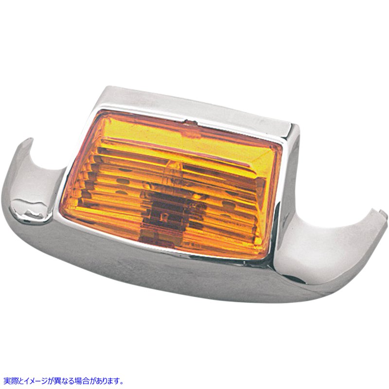 取寄せ フロントフェンダーチップライト ドラッグスペシャリティーズ Fender Tip Light - Amber DS-719933 DS719933