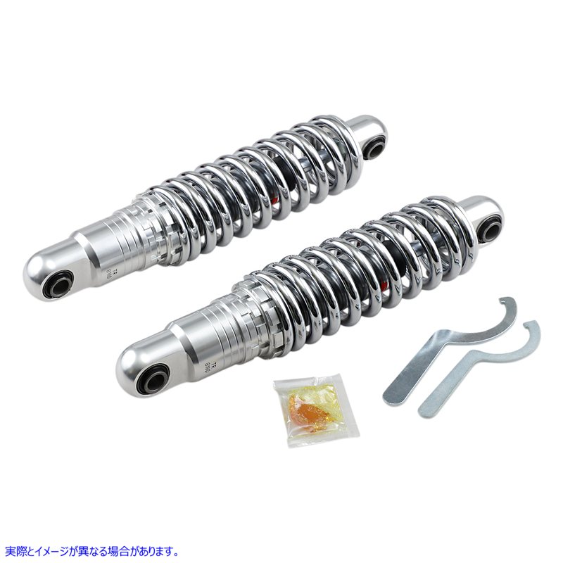 取寄せ プレミアムライドハイトアジャスタブルショック - 12.00  ドラッグ ショック Premium Ride-Height Adjustable Shocks - Chrome - Heavy Duty - 12 1310-1665 13101665