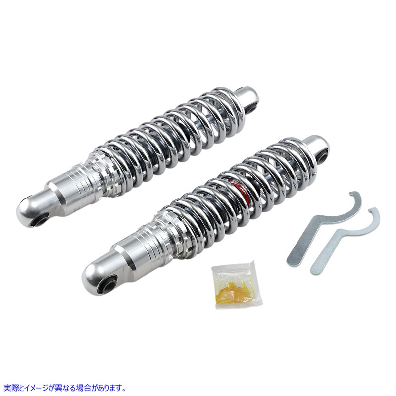 取寄せ プレミアムライドハイトアジャスタブルショック - 13.00  ドラッグ ショック Premium Ride-Height Adjustable Shocks - Chrome - Heavy Duty - 13 1310-1667 13101667