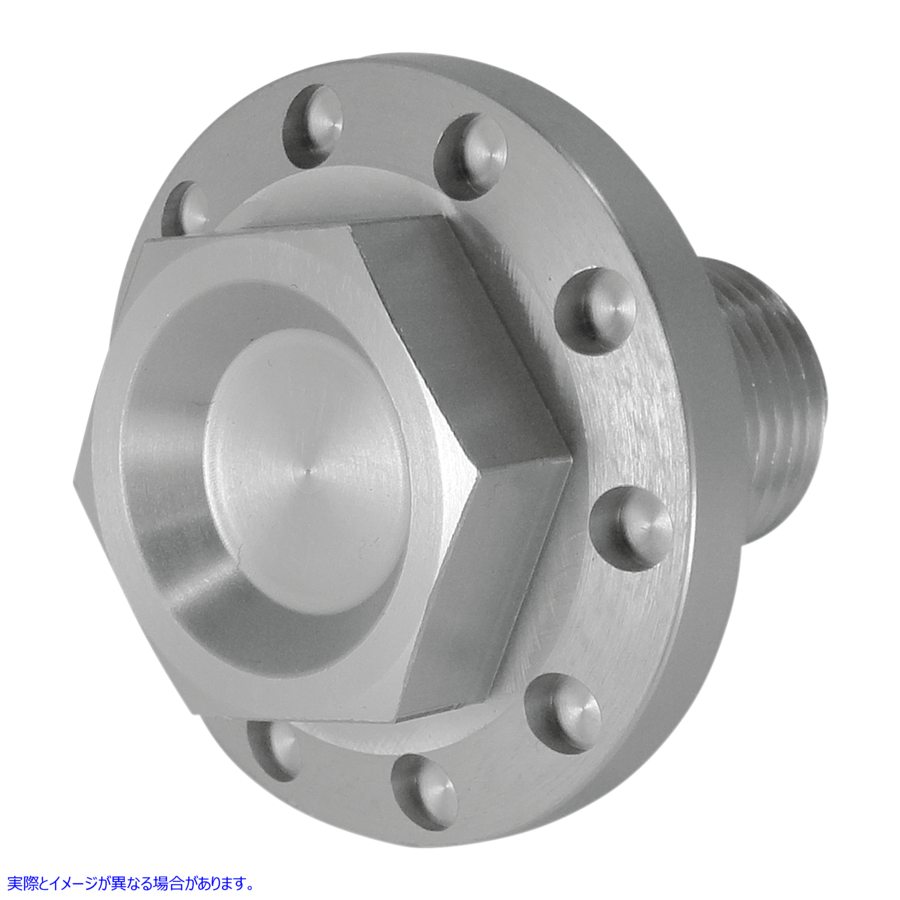 取寄せ ステアリングステムボルト - クリアアルマイト - 99-05 FXD | 88-20 XL ジョーカーマシーン Steering Stem Bolt - Clear Anodized - '99-'05 FXD | '88-'20 XL 10-011S 04100175