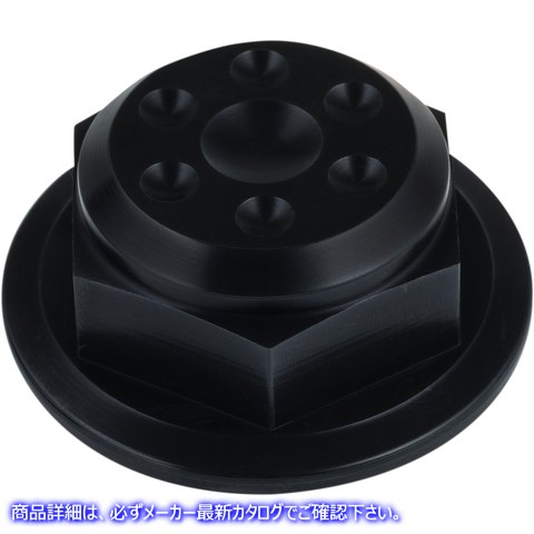 取寄せ ステアリングステムナット ジョーカーマシーン Steering Stem Nut - Black Anodized 30-012-1 04100296