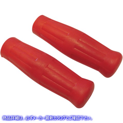 取寄せ カスタムラバーラジアルグリップ ジョーカーマシーン Grips - Radial - Rubber - Red 03-61R 06300379