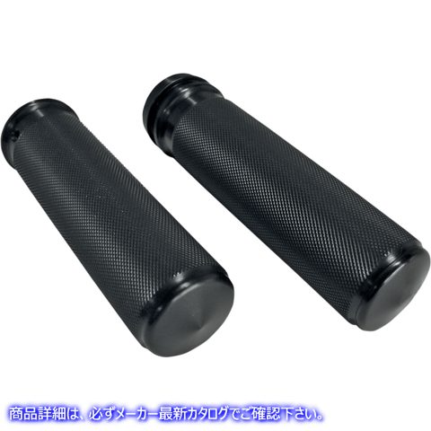 取寄せ グリップ - ローレット加工 - ブラック ジョーカーマシーン Grips - Knurled - Black 03-89BLK 06300481
