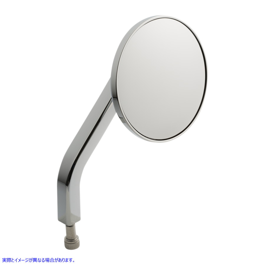 取寄せ ミラー - No. 7 OE - サイドビュー - ラウンド - クローム - 右 ジョーカーマシーン Mirror - No. 7 OE - Side View - Round - Chrome - Right 03-051-3R 06401512
