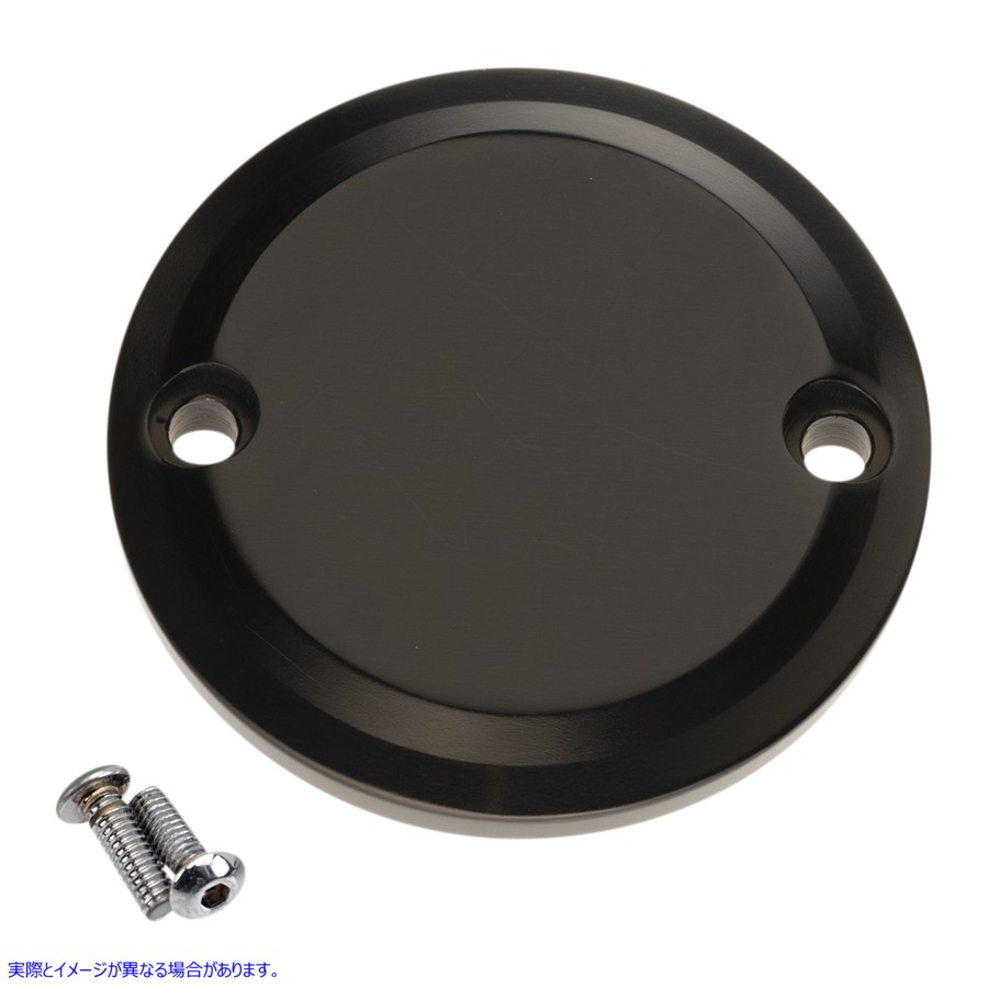 取寄せ タイミングカバー - スムース - ブラックアルマイト - M8 ジョーカーマシーン Timing Cover - Smooth - Black Anodized - M8 02-971-1 09402020