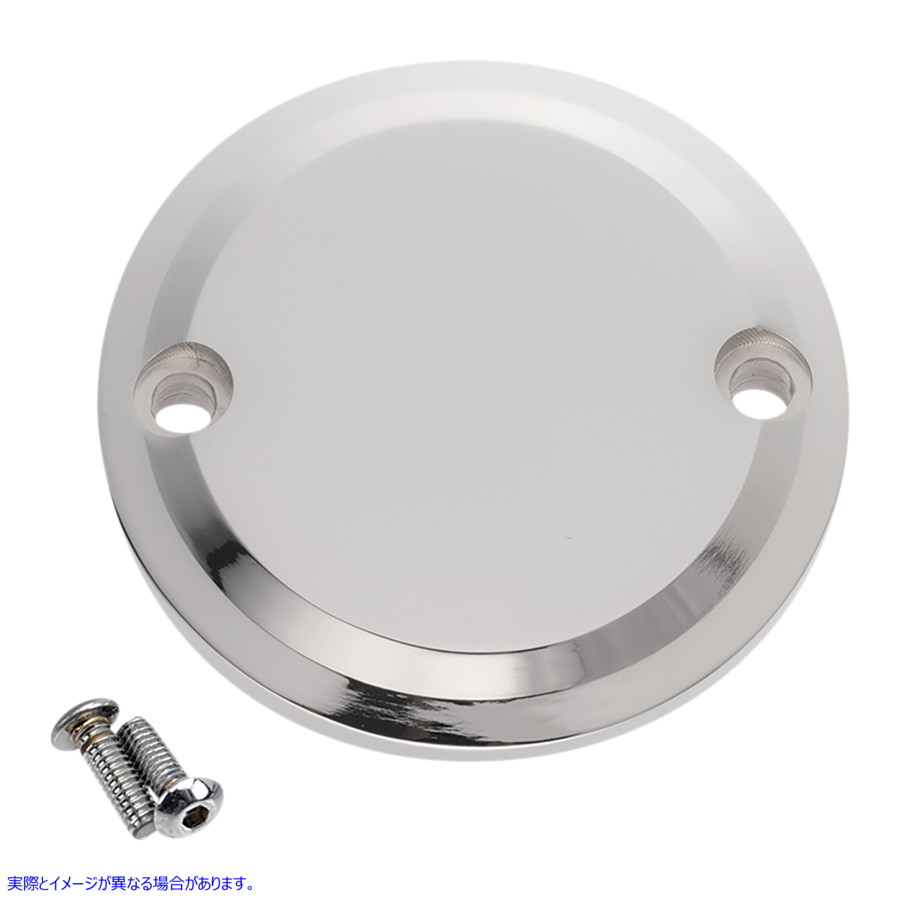 取寄せ タイミングカバー - スムース - クローム - M8 ジョーカーマシーン Timing Cover - Smooth - Chrome - M8 02-971-3 09402021