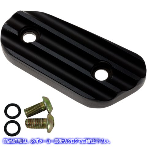 取寄せ スポーツスター検査カバー ジョーカーマシーン Inspection Cover - Finned - Black - XL 10-664-1 11070573
