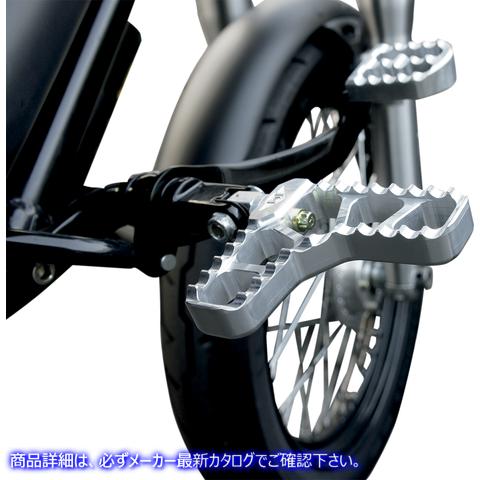 取寄せ 調整可能な鋸歯状フットペグ - ヒール付き - クリア ジョーカーマシーン Adjustable Serrated Footpegs - With Heel - Clear 08-62-1 16201149