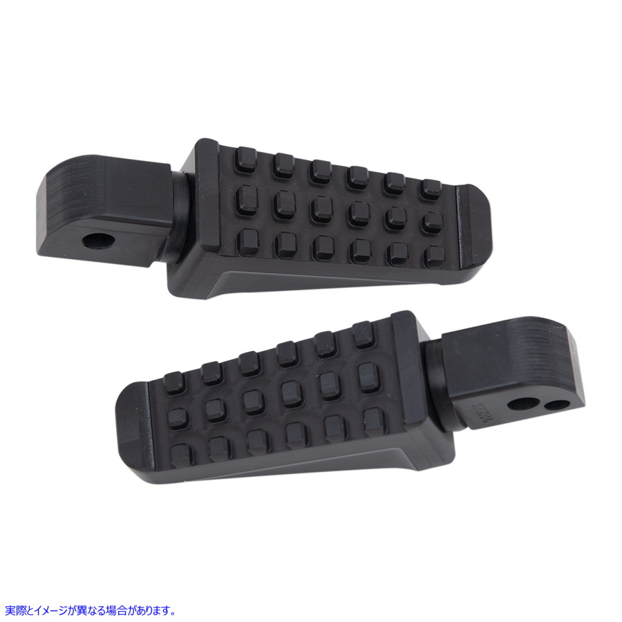 取寄せ パッセンジャーロードレーシングペグ - ブラック - M8 ソフテイル ジョーカーマシーン Passenger Road Racing Pegs - Black - M8 Softail 09-860-7B 16201922