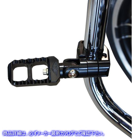 取寄せ ハイウェイペグマウント - ブラック - 1.25インチ ジョーカーマシーン Highway Peg Mount - Black - 1.25 08-643-1B 16240311