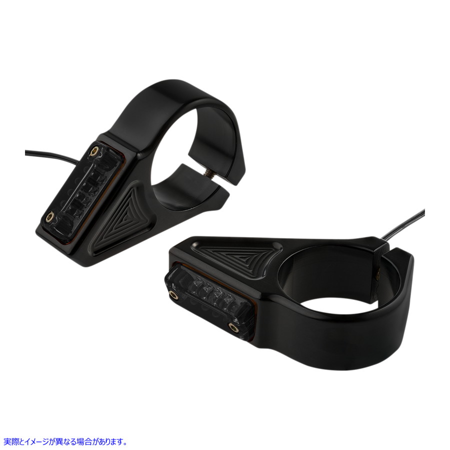 取寄せ ウィンカー - 39 mm - アンバー - ブラック ジョーカーマシーン Turn Signal - 39 mm - Amber - Black 05-303-1 20201997