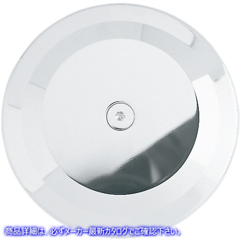 取寄せ ビレットエアクリーナーインサート - スムース - クローム ジョーカーマシーン Billet Air Cleaner Insert - Smooth - Chrome 02-21S DS288842