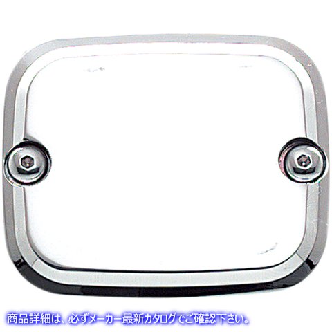 取寄せ マスターシリンダーカバー - ブレーキ - フロント - スムース - クローム ジョーカーマシーン Master Cylinder Cover - Brake - Front - Smooth - Chrome 951019C DS373454