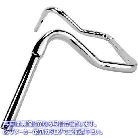 取寄せ 1-1/4 脂肪猿ハンガーハンドルバー クロームワークス Handlebar - Fat Ape Hanger - 12 - TBW - Chrome 300315 06011456
