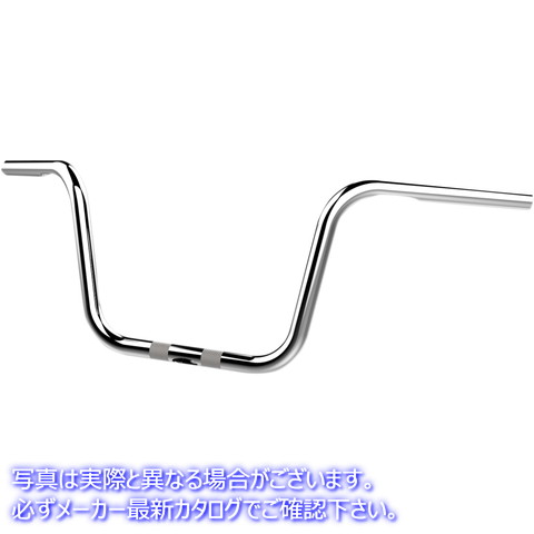 取寄せ ハンドルバー - エイプハンガー - 10インチ - クローム クロームワークス Handlebar - Ape Hanger - 10 - Chrome 300210 06012837