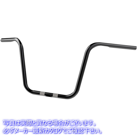 取寄せ ハンドルバー - エイプハンガー - 12インチ - ブラック クロームワークス Handlebar - Ape Hanger - 12 - Black 300861 06012840