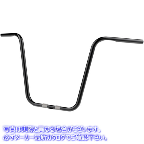 取寄せ ハンドルバー - エイプハンガー - 16インチ - ブラック クロームワークス Handlebar - Ape Hanger - 16 - Black 300863 06012844