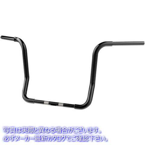 取寄せ 1-1/4 Bobber Ape Hanger HandleBar - Bobber Ape/Ape Hanger/Bagger クロームワークス Handlebar - Ape Hanger - Bobber - TBW - 14 - Black 300872 06012850