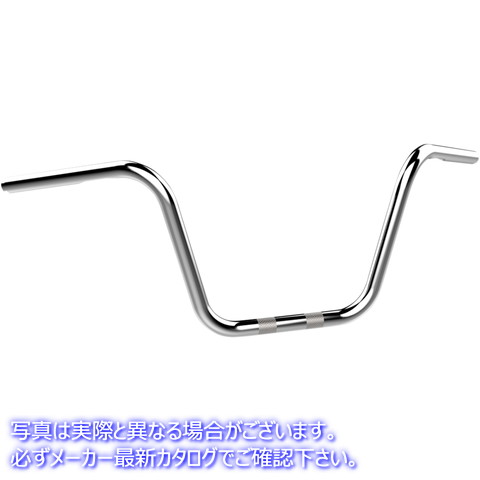 取寄せ ハンドルバー - エイプハンガー - 10インチ - クローム クロームワークス Handlebar - Ape Hanger - 10 - Chrome 300049 06013247