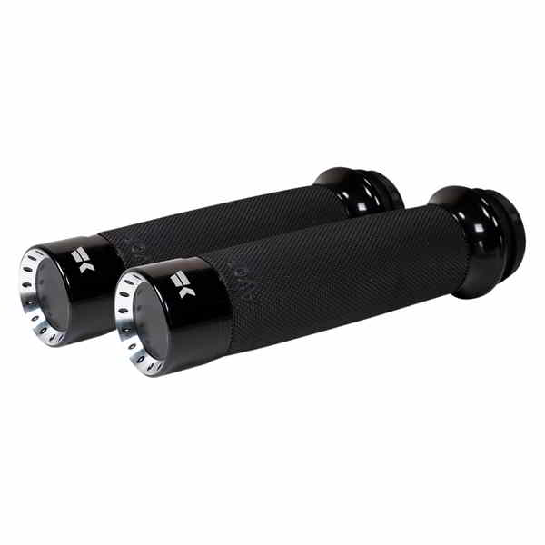 取寄せ グリップ - タービン - カスタムコンター - TBW - ブラック クロームワークス Grips - Turbine - Custom Contour - TBW - Black 500120 06302725