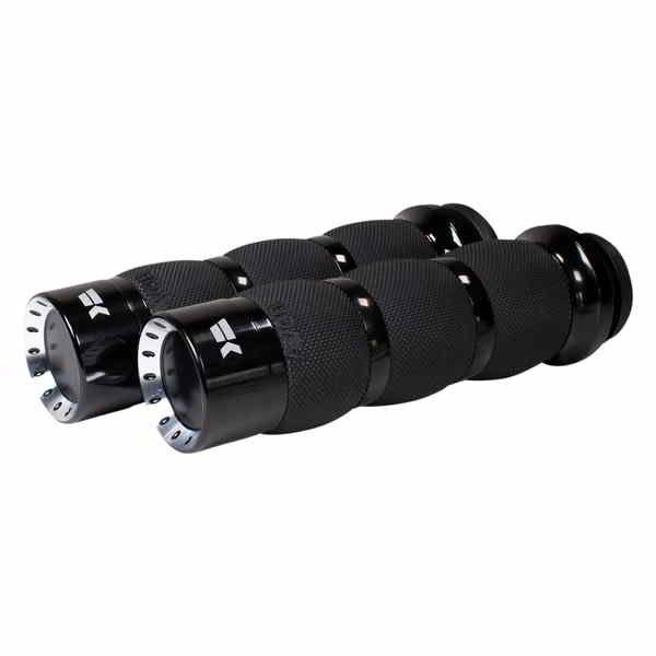 取寄せ グリップ - タービン - エアクッション - TBW - ブラック クロームワークス Grips - Turbine - Air Cushion - TBW - Black 500130 06302726