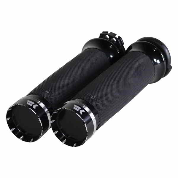 取寄せ グリップ - トレーサー - カスタムコンター - ケーブル - ブラック クロームワークス Grips - Tracer - Custom Contour - Cable - Black 500200 06302839