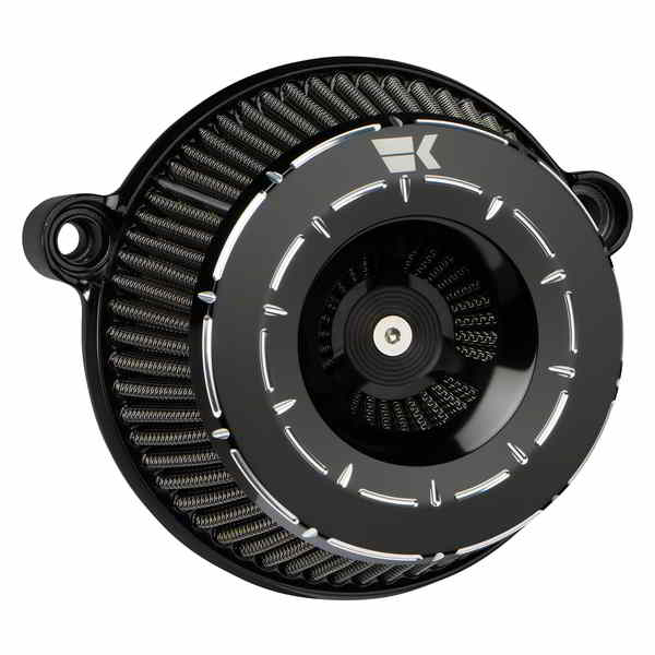 取寄せ インスティゲーターエアクリーナー クロームワークス Instigator Air Cleaner - Tracer - Black - Twin Cam 250210 10103165