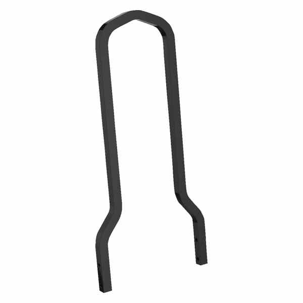 取寄せ シシーバー - 12.5インチ x 7.5インチ - ブラック クロームワークス Sissy Bar - 12.5 x 7.5 - Black 262806 15010652