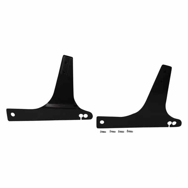 取寄せ サイドプレート - ブラック - FXD クロームワークス Side Plates - Black - FXD 263840 15040088