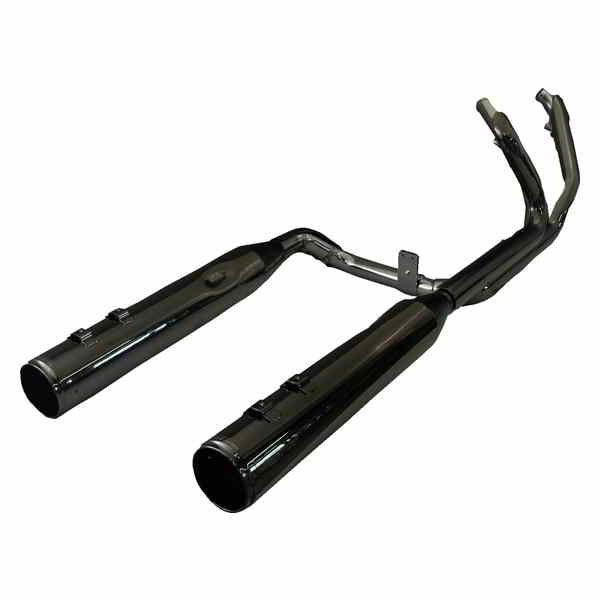 【並行輸入品】 クロームワークス 2-into-2 ドミネーター排気システム（4-1/2インチマフラー付き） - EclipseR レースチップ付き - M8 201130 18002715