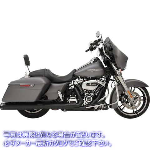 取寄せ HP-PLUS 4.5 スリップオンマフラー クロームワークス 4-1/2 HP-Plus? Slip-On Mufflers - Black with Klassic - Touring 202825 18011140