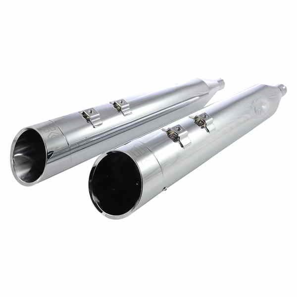 取寄せ HP-PLUS 4.5 HP-PLUSスリップオンマフラー クロームワークス 4-1/2 HP-Plus? Slip-On Mufflers - Chrome Edge 202660 18011483