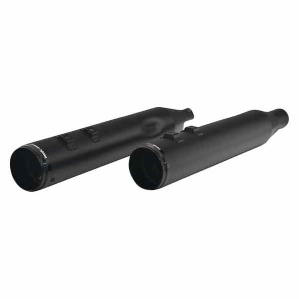 【並行輸入品】 クロームワークス 4-1/2インチ HP-PlusR スリップオンマフラー（レースチップ付き） - ブラック - ツインカム 202920 18011829