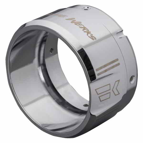 取寄せ 4-1/2インチ クラシックチップ - 右 - クローム クロームワークス 4-1/2 Klassic Tip - Right - Chrome 200759P 18611676