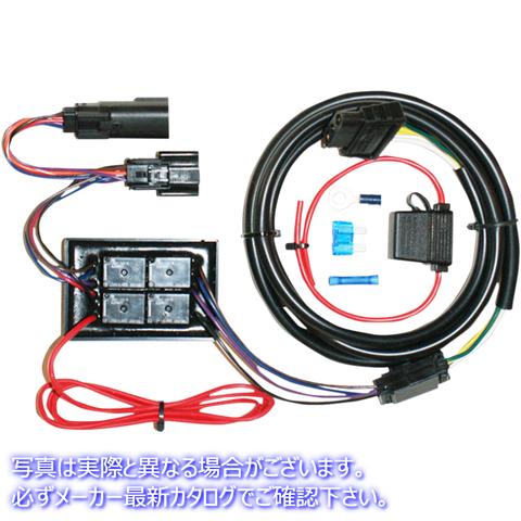 取寄せ トレーラーハーネス - FLHX クロームワークス Trailer Harness - FLHX 720750 39020159