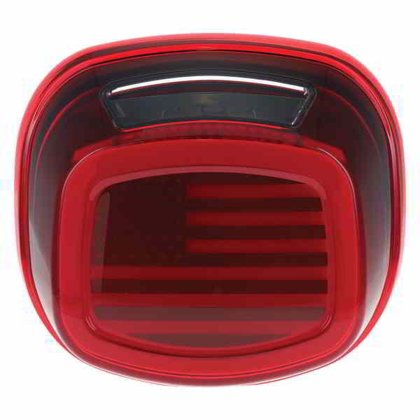 取寄せ ナンバープレートライト付きテールライト - 赤 クリヤキン Taillight with License Plate Light - Red KUR2924 20101493