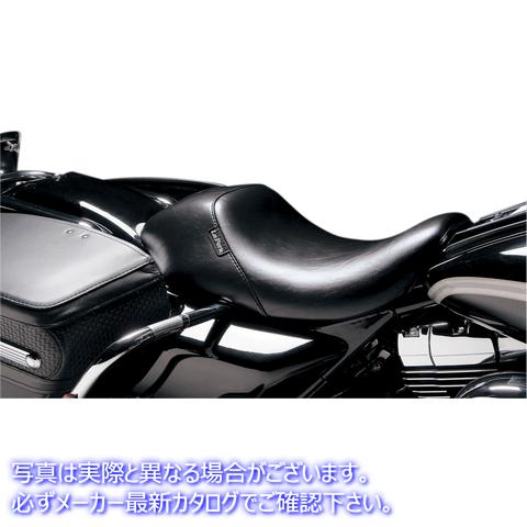 取寄せ ベアボーンソロシート ラペラ Bare Bones Up-front Solo Seat - Black - Road King '02-'07 LHU-005RK 08010245