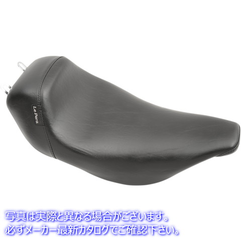 取寄せ ベアボーンソロシート ラペラ Bare Bones Solo Seat - Smooth - Black - FL '97-'01 LN-005 08010506