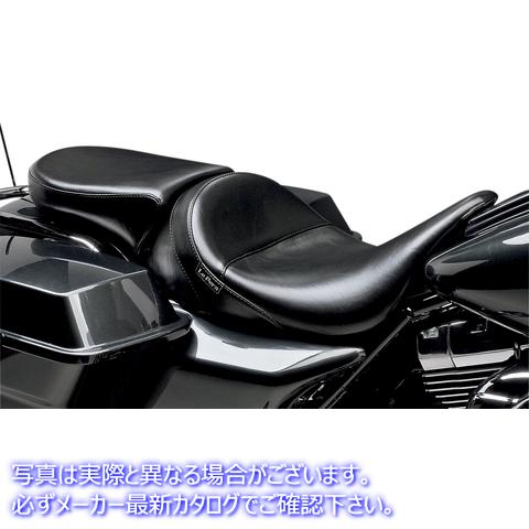 取寄せ アビエーターソロシート - シート ラペラ Aviator Solo Seat - Smooth - Black - FL '08-'23 LK-017 08010584