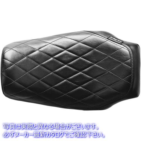 取寄せ ベアボーンソロシート ラペラ Bare Bones Solo Seat - Diamond Stitch - Black - FL '08-'23 LK-005DM 08010809