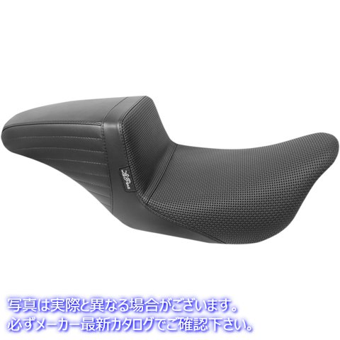 取寄せ キックフリップシート - BasketWeave ラペラ Kickflip Seat - Basketweave - Black - FL '08-'23 LK-597BW 08011120