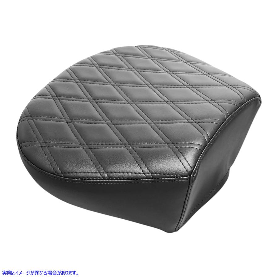 取寄せ モントレー スポーツ ピリオンパッド - ダブルダイヤモンド - ブラック - FL 08-23 ラペラ Monterey Sport Pillion Pad - Double Diamond - Black - FL '08-'23 LK-647SPDD 08011210