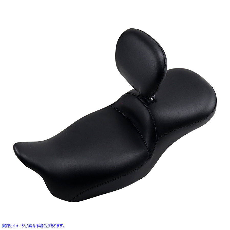 取寄せ マーベリック・パパの長い足の座席 ラペラ Maverick Daddy Long Legs Seat - With Backrest - Black - Smooth - FL '08-'23 LK-957DLTBRS 08011217