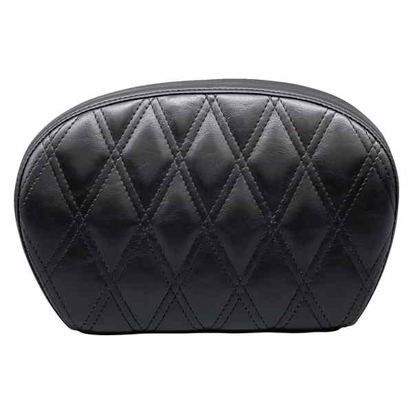 取寄せ シシーバーパッド - ラージ - ビニール製 - ダブルダイヤモンド - シャイニーブラック ラペラ Sissy Bar Pad - Large - Vinyl - Double Diamond - Shiny Black L-SBP01DD-SH 08011441