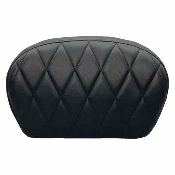 取寄せ シシーバーパッド - ラージ - ビニール - シングルダイヤモンド - ダルブラック ラペラ Sissy Bar Pad - Large - Vinyl - Single Diamond - Dull Black L-SBP01DM-DULL 08011442