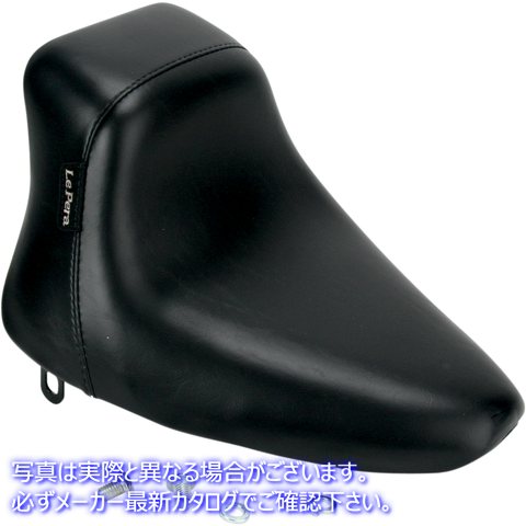 取寄せ ベアボーンソロシート ラペラ Bare Bones Up-Front Solo Seat - Black - Softail '84-'99 LNU-007 08020343